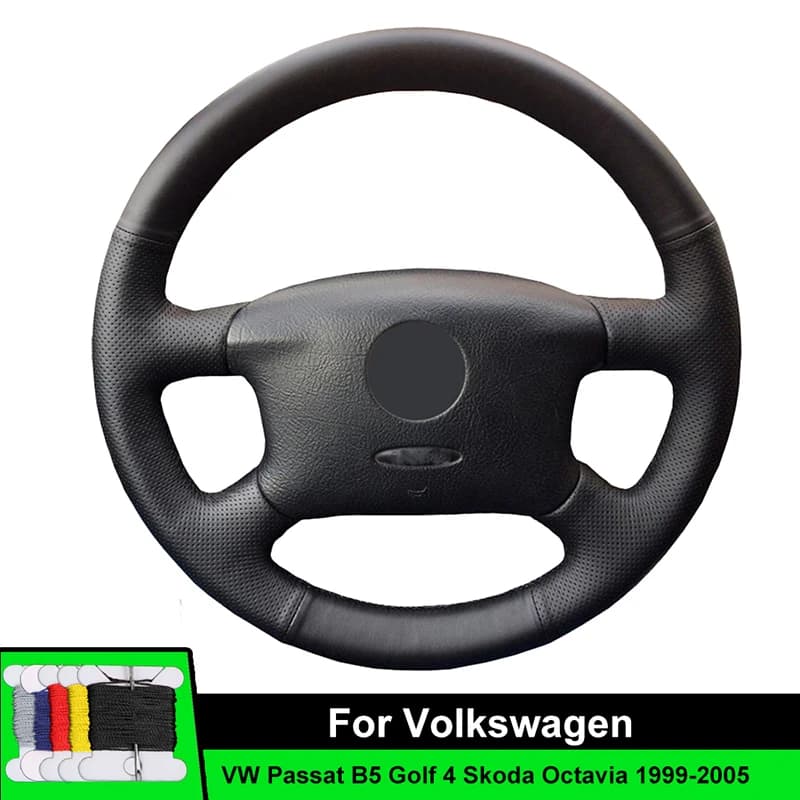 Car Seat Cover for Volkswagen Passat B5 Golf 4 Skoda Octavia 1999-2005 Leather Fiber Car Accessories