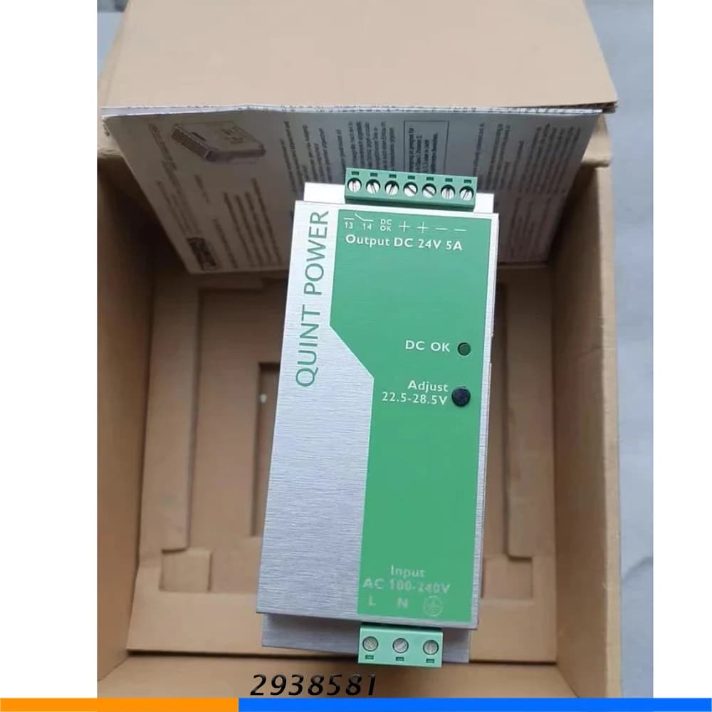 Nuovo 2938581 Per Phoenix QUINT-PS-100-240AC/24DC/5 Alimentatore Switching Consegna Veloce