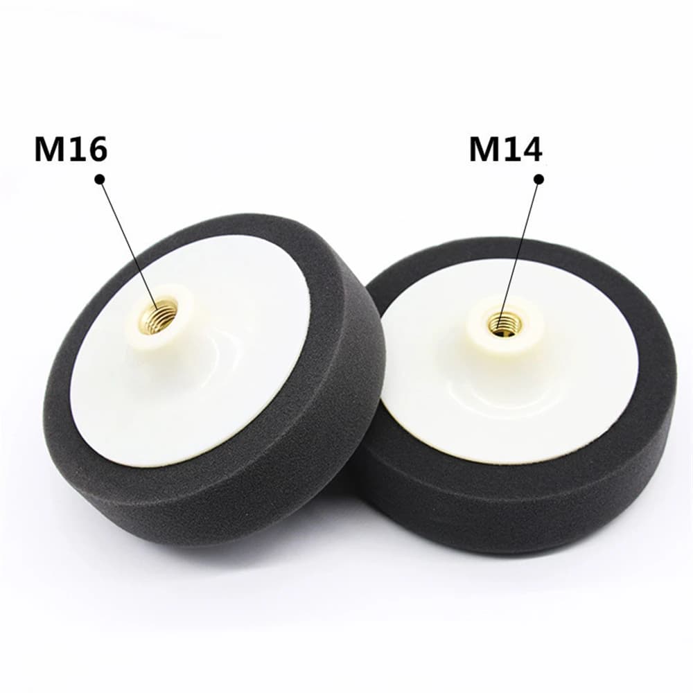 Tampone per lucidatura da 6 pollici per lucidatrice per auto piastra per lucidatura ruota in spugna piastra per levigatura a sfera in spugna per ceretta a specchio 150mm M14 M16