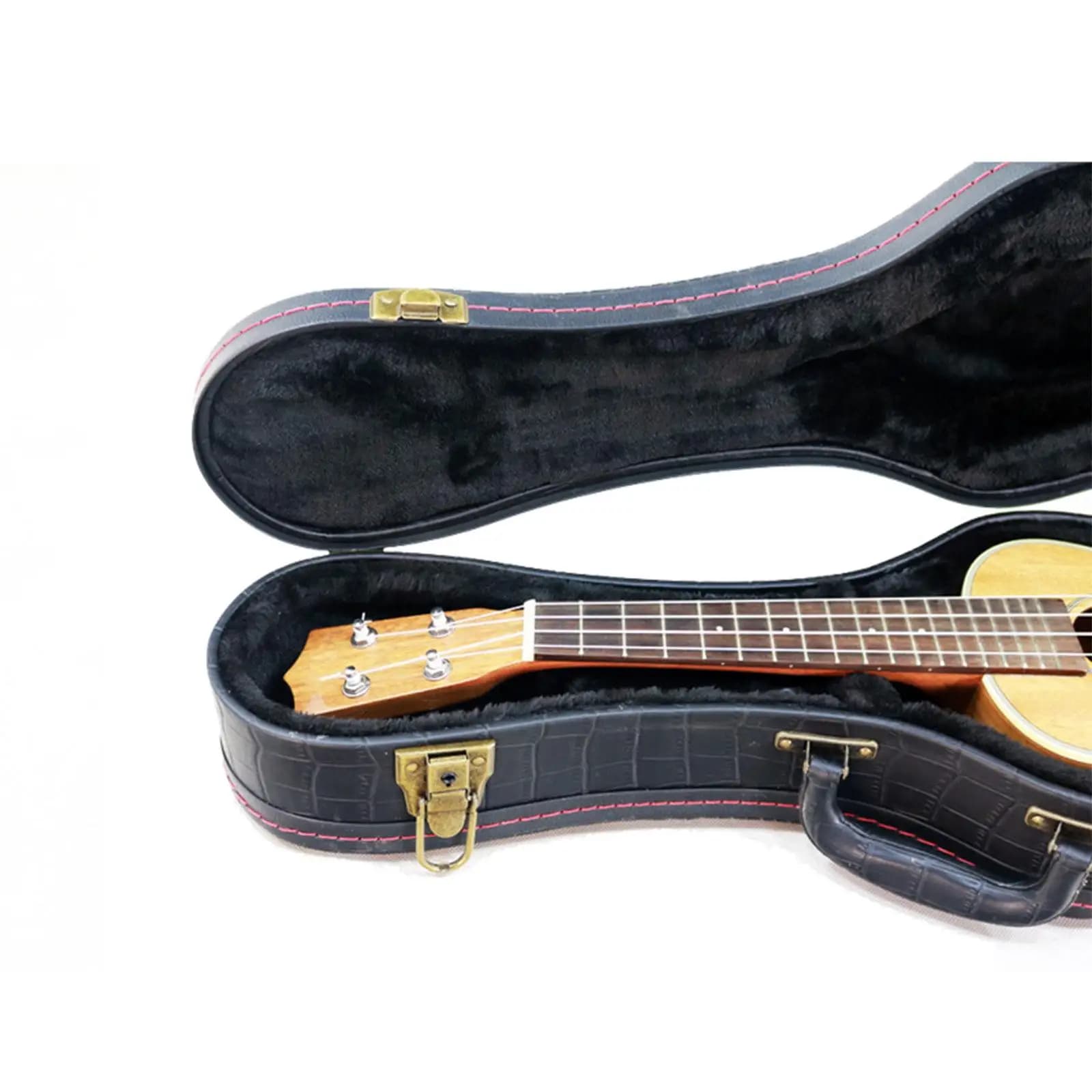 23 Inch 26 Inch Ukulele Case Padded Waterproof Soft PU Leather Gig Bag for Concerts and Practice