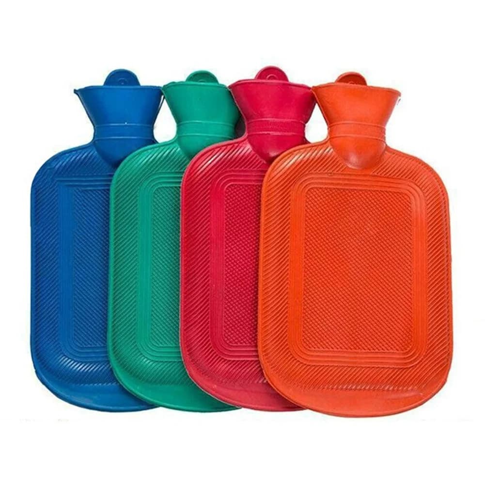 ABLQ Confezione da 1 Borsa dell'Acqua Calda Invernale in Gomma, Bottiglia Termica per Mani e Piedi 1000ML