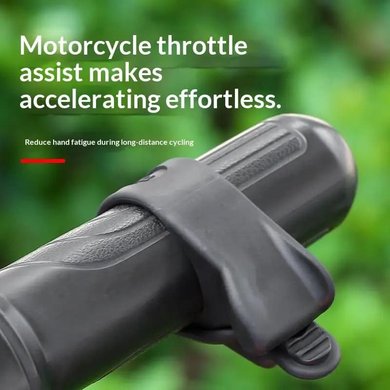 Universal Motorcycle Throttle Assist - Silicone Non-Slip Grip Effortless Riding Aid And Fixing Tool
