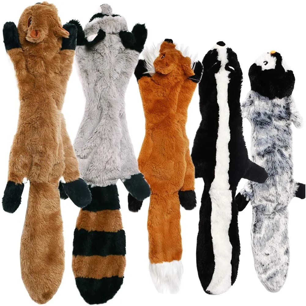 Funny simulated animal without stuffed dog toy with swans Durable plush without padding chewing toy for chilling dogs Crinkle Pet Squeak Toy