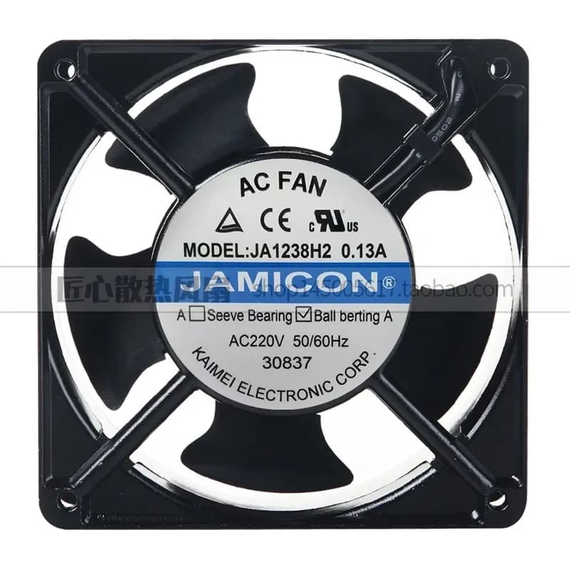 New JAMICON JA1238H1 H2 H3 12038 Cooling Fan for 110V 220V 380V