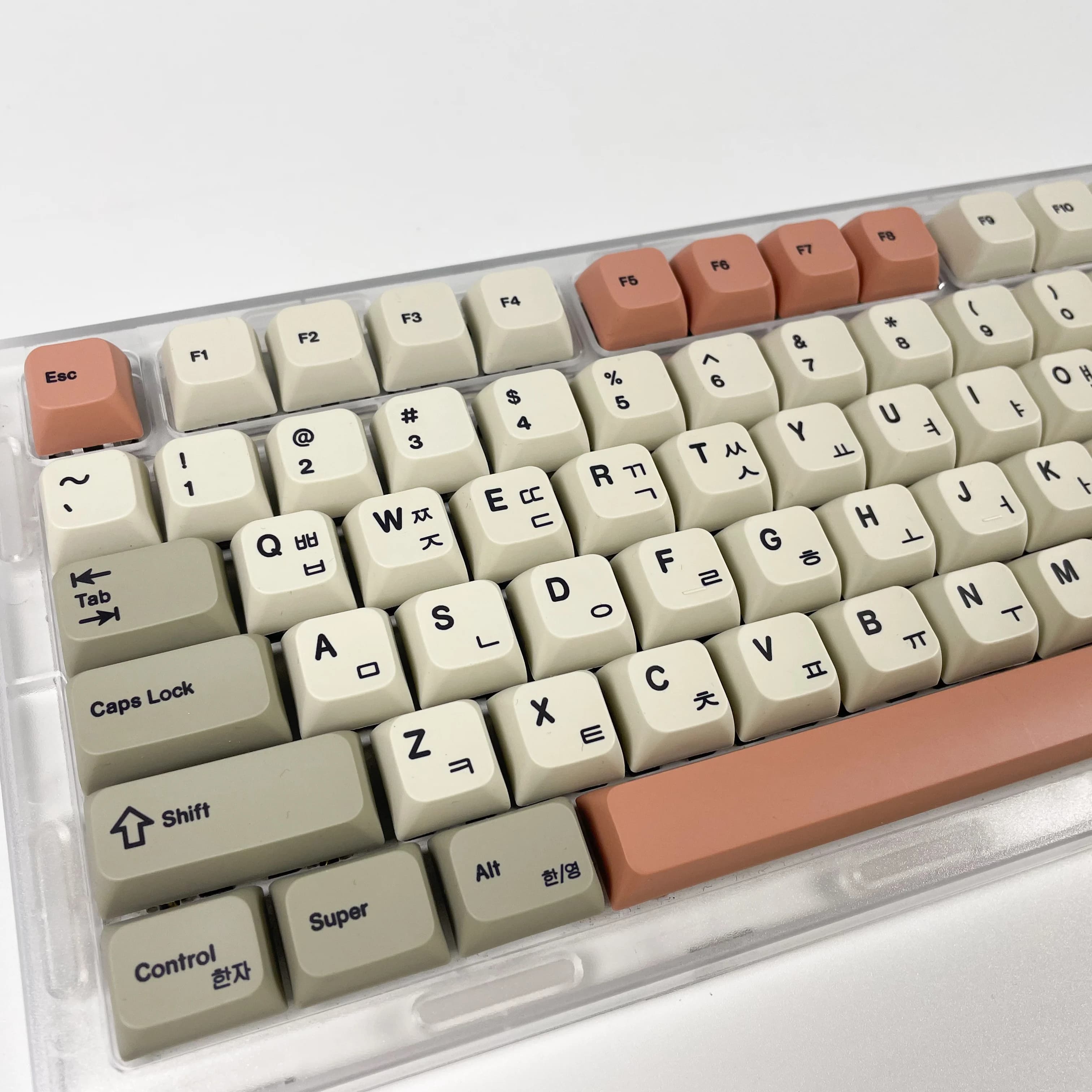 XDA Keycaps GMK 9009 theme Korean/Russian/Japanese/English Keycaps 126 keys/Set Dye Sub PBT for mechanical keyboards