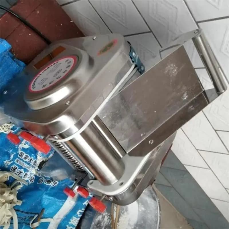 Pressa elettrica per noodle Macchina per pasta in acciaio inossidabile Laminatrice multifunzionale per noodle