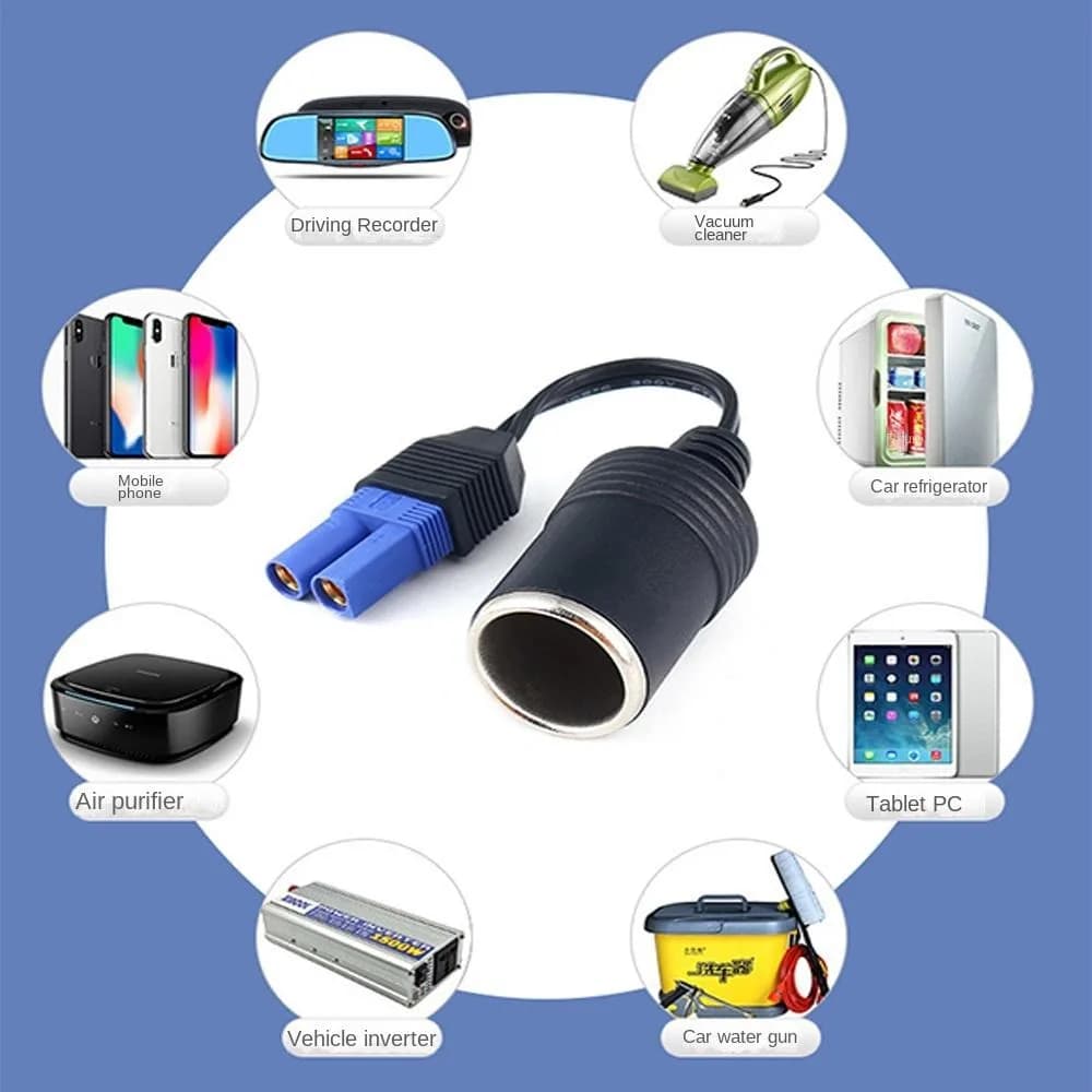 Avviatore di emergenza per auto 12V per adattatore presa EC5 connettore accendisigari amplificatore batteria per auto