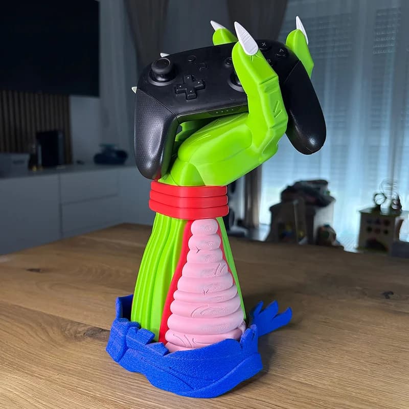 Hot 29 centimetri Creativo Dragon Ball Piccolo Braccio Controller di Gioco Del Basamento 3d Stampato Figurine Titolare Per Ps5 Xbox Acg Decorazione Giocattolo Regalo