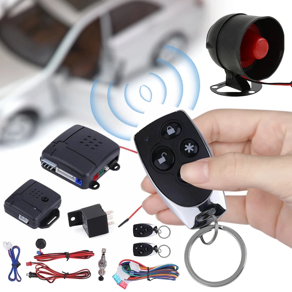 Universal Car Remote Central Door Lock sistema senza chiave antifurto sistema di sicurezza automatica antifurto 315 ~ 433Hmz Remote Central
