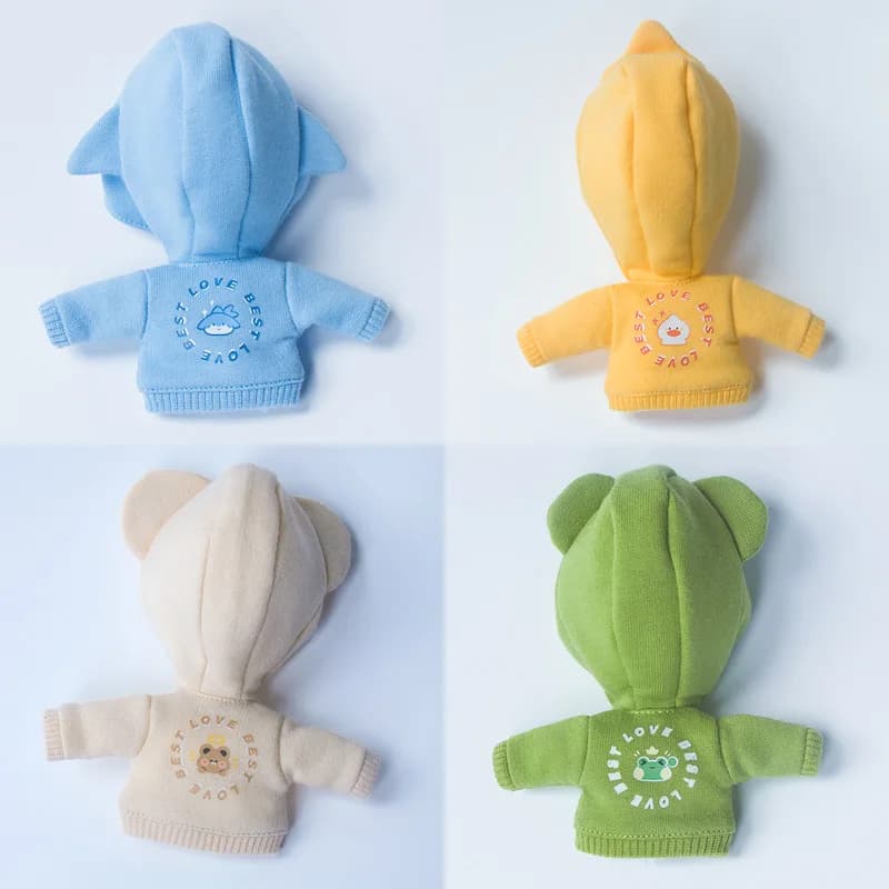 OB11 vestiti per le bambole Cappotto carino Sport Abbigliamento casual rana orso Squalo giacca per obitsu11 GSC 1/12 BJD UFDOLL YMY P9 accessori per bambole