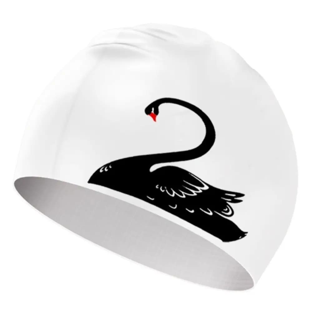 Durable Personality Letter Bathing Caps Elastic Silicone Elastic Diving Hat Swimming Caps Letter Swim Cap Silicone Swimming Hat