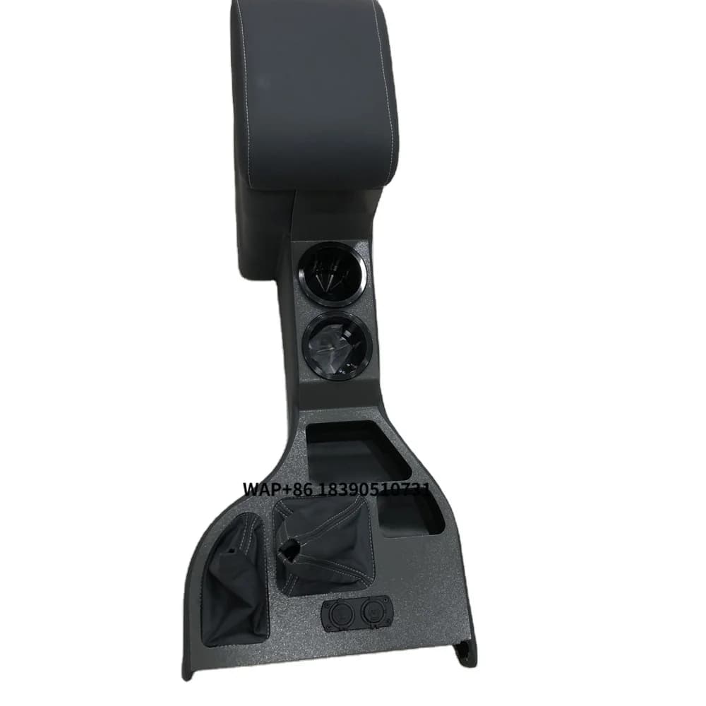 Console Centrale a Tutta Lunghezza per Land Cruiser Serie Lc70 Doppia Cabina FJ79, Scatola Portaoggetti con USB