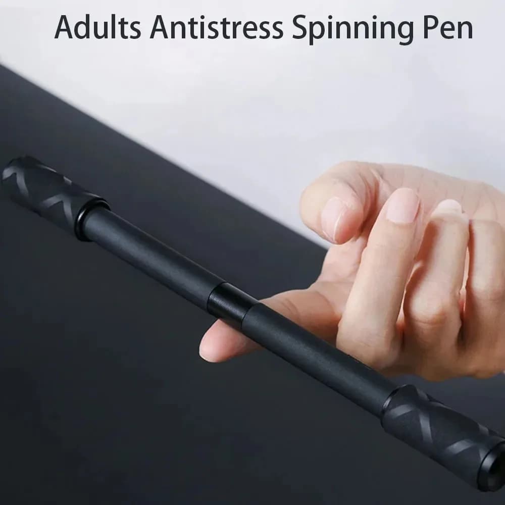 Penna rotante creativa Fidget Spinner Giocattoli rotanti Adulti Antistress antiscivolo Spinner a mano Giocattoli per bambini Regali di Natale