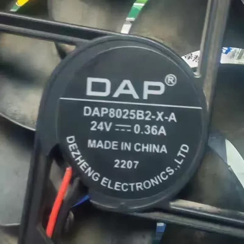 for DAP8025B2-X-A 24V 3500RPM 80x80x25mm 8cm Light Cooling Fan