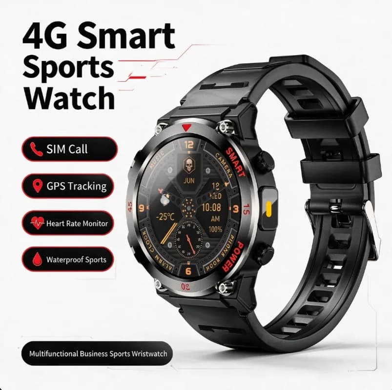 GT11 Sports Smart Watch Full Touch TFT IPS Screen Bluetooth Call Heart Rate Monitor IP65 Waterproof Unisex Fitness Wristwatch