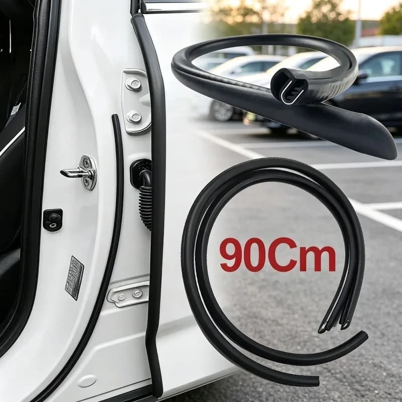 Car Accessories 90CM Car Door Edge Seal Strip B-pillar Sealing Strip Car Rubber Weatherstrip Sound Insulation Sealing Strips