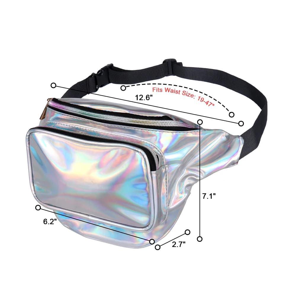 Women's Waist Bag, Shoulder Bag, Shoulder Bag, Fashion Waist for Hiking, Running, Travel