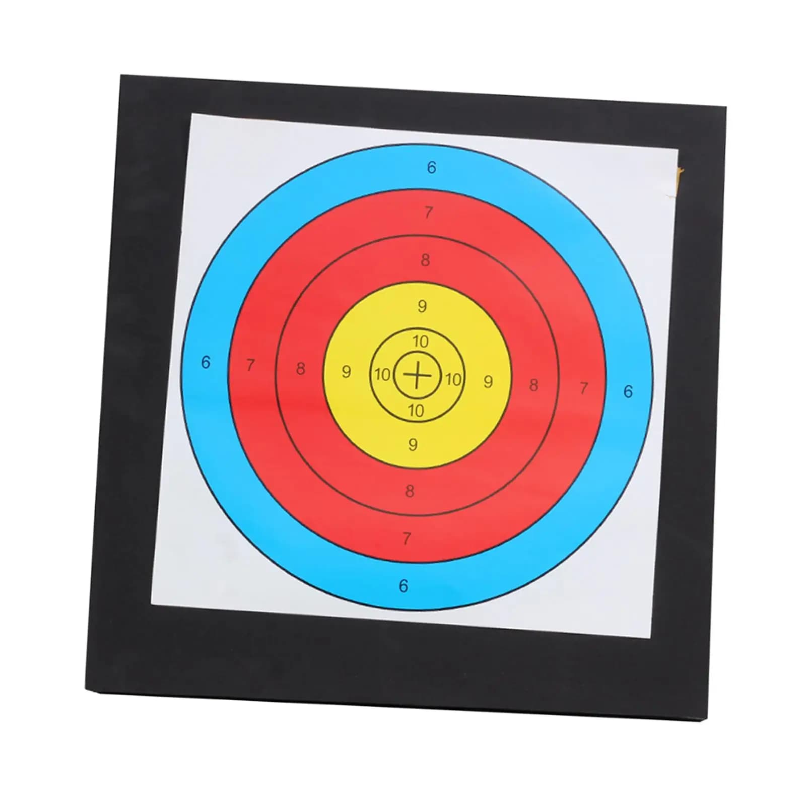 Bersaglio Leggero per Tiro con l'Arco, Accessori Bersaglio in Schiuma da Appendere 50x50x5cm per Pratica di Tiro con l'Arco Sportivo Indoor