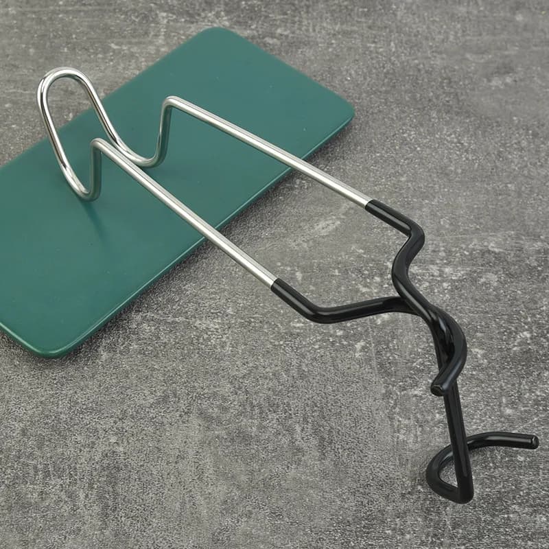 New Portable Tent Pole Lamp Hanger Hunting Fishing Lantern Hanger Steel Light Stand Holder Hooks Camping Outdoor Supplies