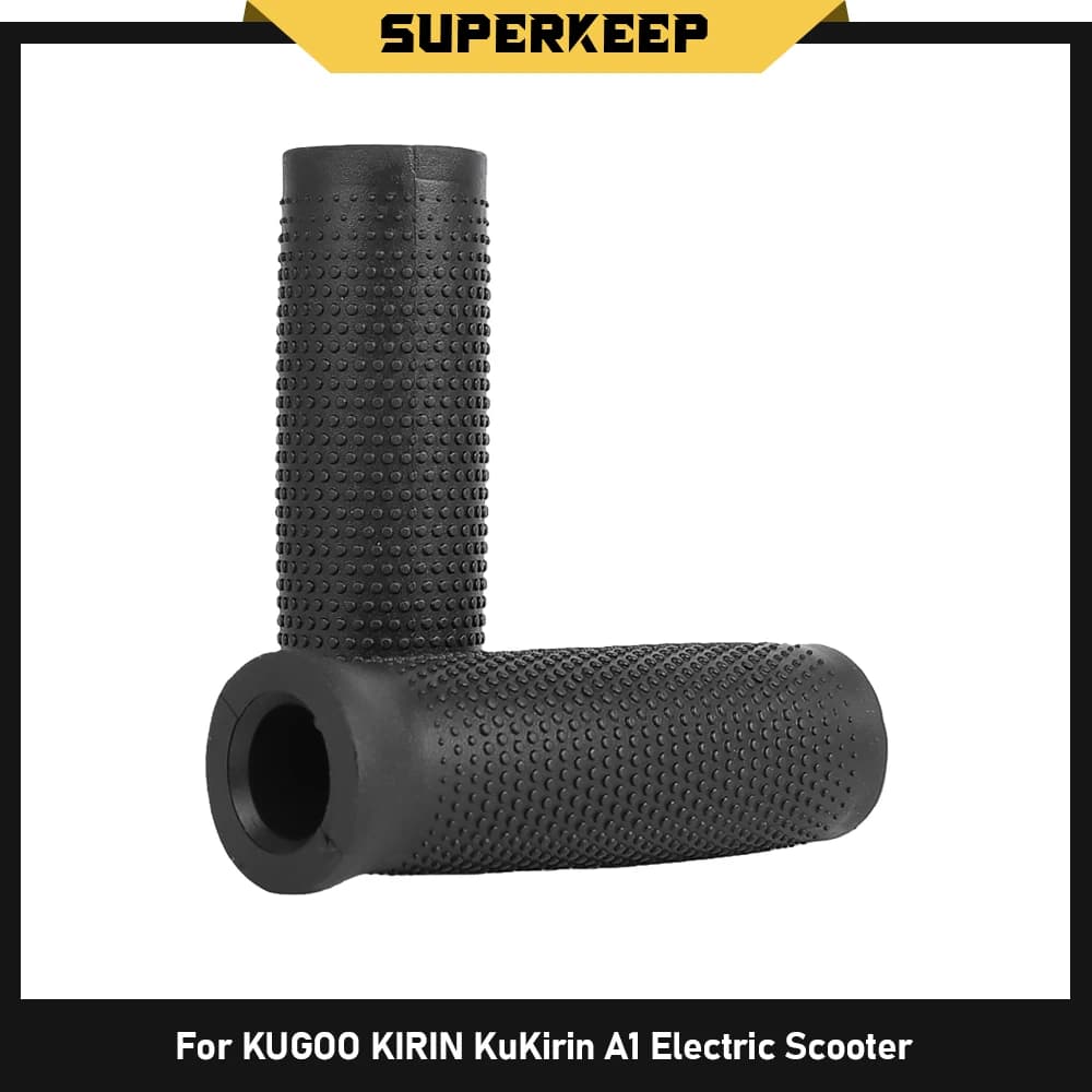 Manopole Sinistra e Destra per Monopattino Elettrico KUGOO KIRIN KuKirin A1, Impugnatura Antiscivolo in Gomma, Ricambio per Scooter Elettrico