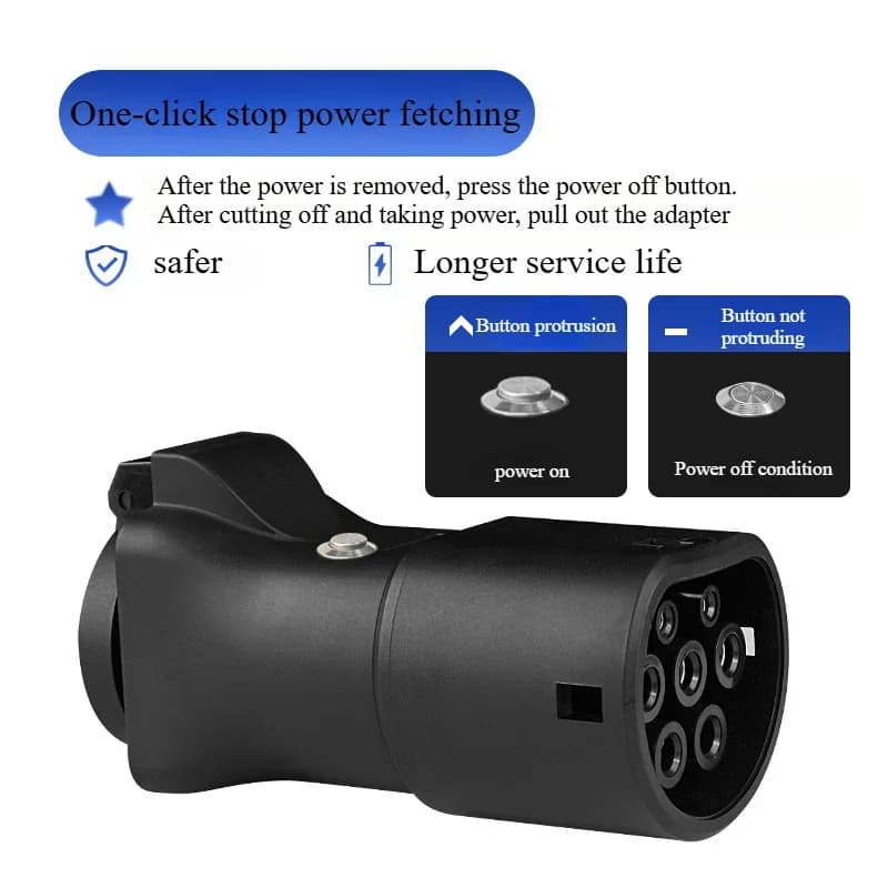 V2L downloader Optional V2L vehicle to load Type 2 MG BYD SMART Xpeng MG support Download for EV adapter for auto exhaust Type2