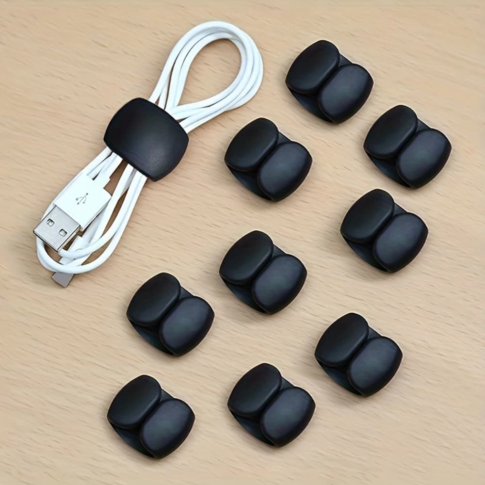Clip per organizer per cavi da 5/10/20 pezzi – Supporti per cavi multifunzionali per ricarica e cavi per cuffie