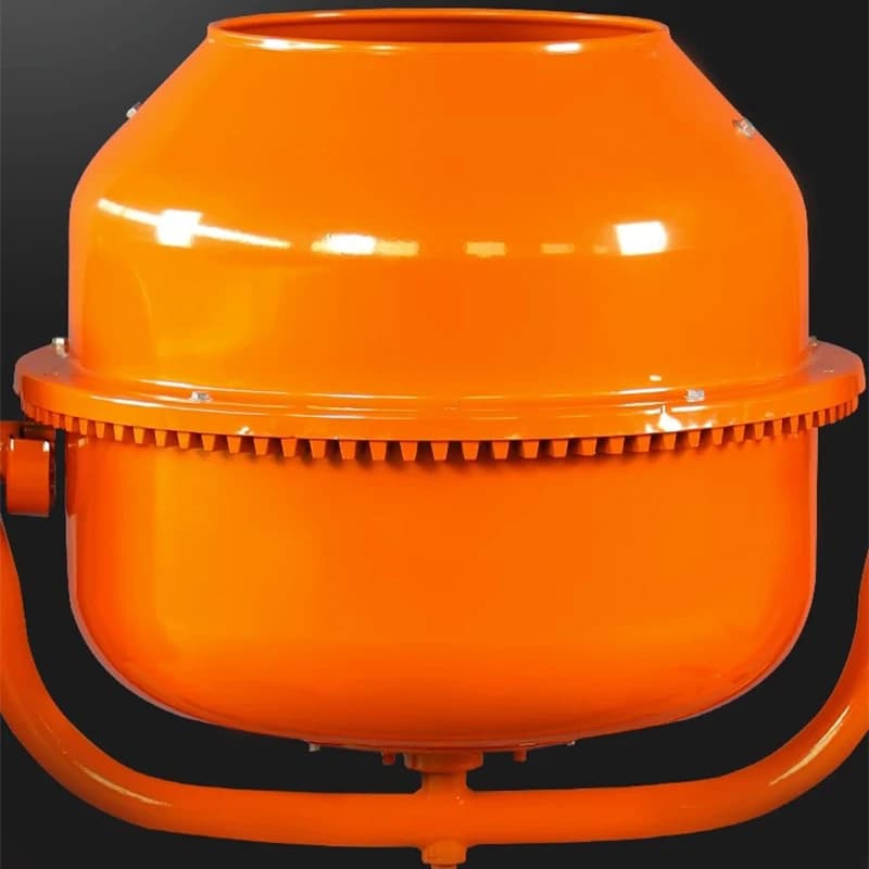 Miscelatore multifunzionale verticale 70L-160L Miscelatore a tamburo umido e secco per mangime cementizie Miscelazione di calcestruzzo da cantiere