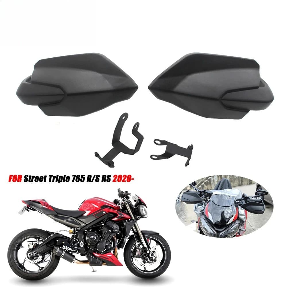 For Street Triple 765R/RS 765 R RS Moto2 Edition 2020-2023 Motorcycle Handguards Hand Guards Handlebar Windshield Protection