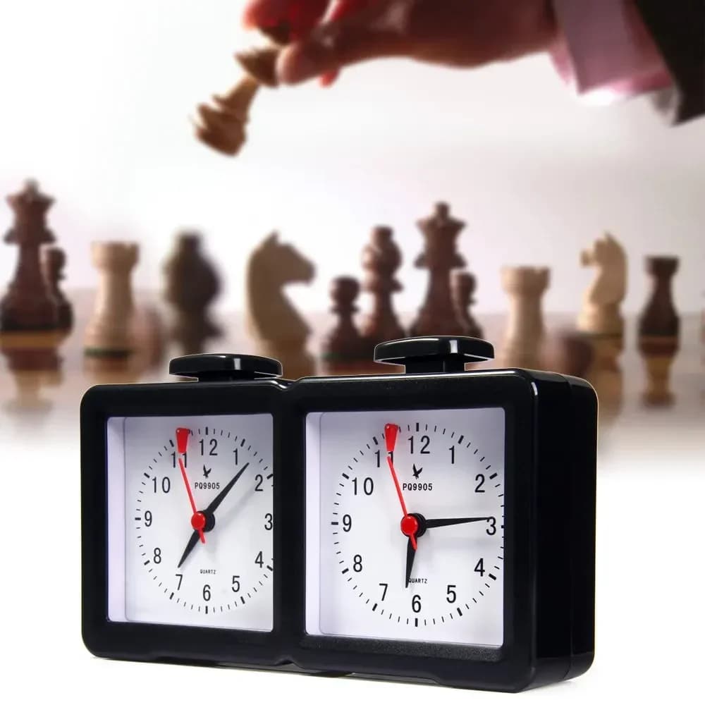 LEAP PQ9905 Quarz orologio da scacchi digitale conto alla rovescia Timer sportivo orologio da scacchi elettronico I-GO orologio da gioco da tavolo da competizione