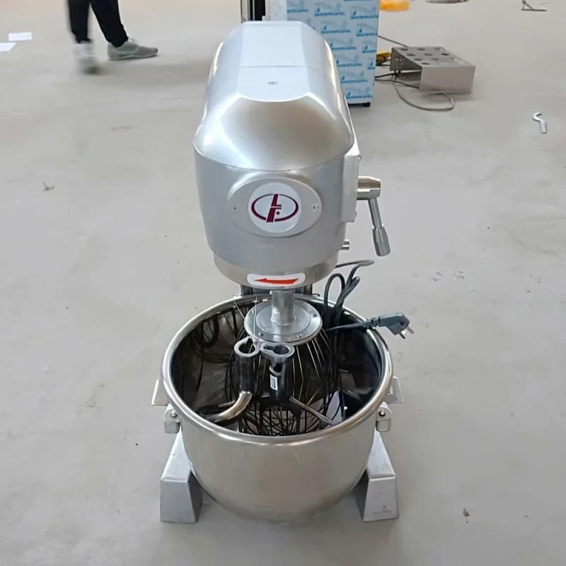 Electric Dough Mixer Machine 10L 15L 20L 25L 30L Kitchen Equipment Food Processor Flour Churn Bread Pasta Noodles Make Machine