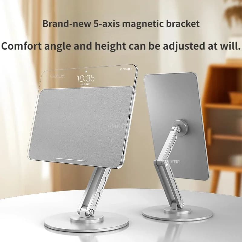 Supporto magnetico regolabile per IPad Pro Pro11/air4/5/12.9 staffa di rotazione supporto Hub USB C staffa per Laptop accessori per Ipad