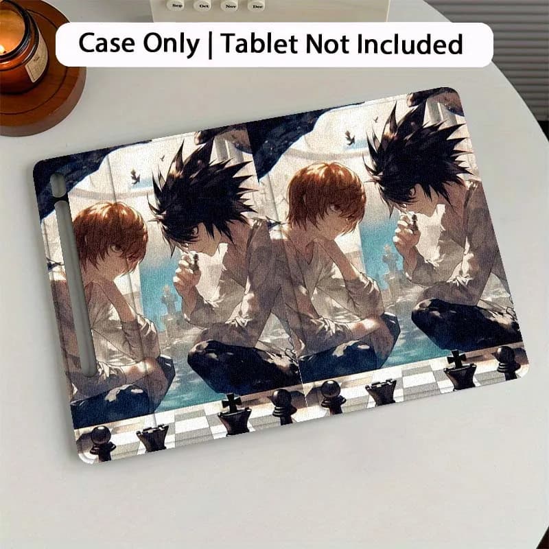 Custodia di lusso D-Deaths N-Notes per tablet Samsung Galaxy Tab S7 S8 S9 S10 FE Plus da 12,4 e 13,1 pollici