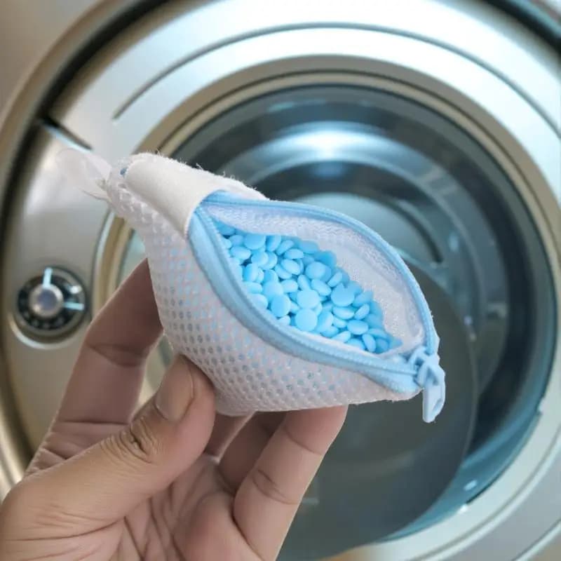 1pcs 10x10cm Laundry Sock & Small Item Storage Bags With Zipper Closure - Heavy-Duty Mesh Laundry Bags With Corner Design+