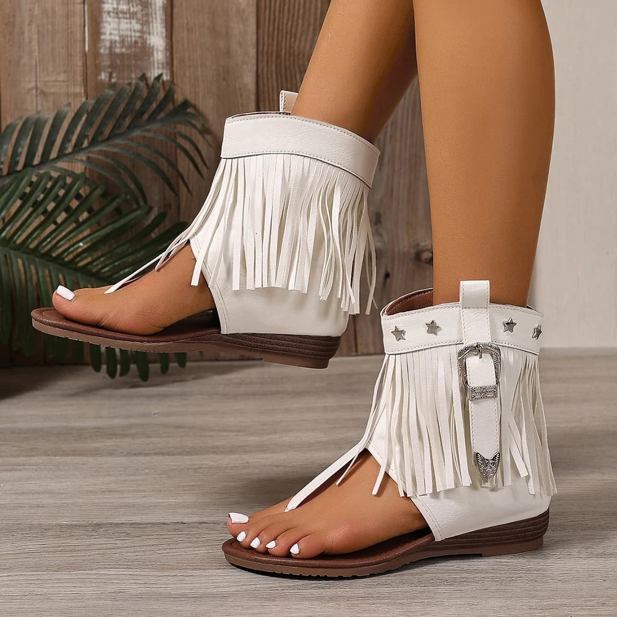 2025 Stivaletti bassi da donna Moda punta a punta Slip on poco profondo su scarpe eleganti Stivali estivi con tacco medio sottile con cinturino alla caviglia