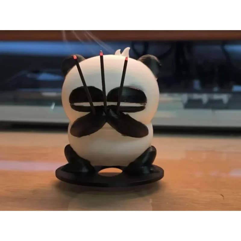 Mini porta incenso Panda di incenso carino creativo di vendita caldo stampato in 3D