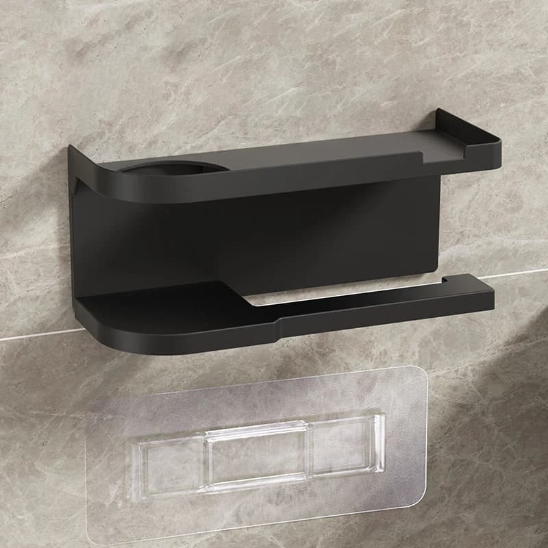 NUOVO* 1 porta rotolo di carta igienica, portaoggetti in plastica, porta salviette da cucina, porta bottiglie per condimenti, porta rotolo da parete per bagno