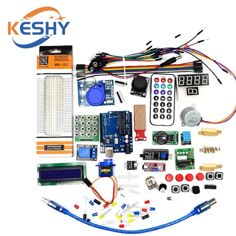 Starter RFID Kit for Arduino UNO R3 Updated Version Learning Suite with Electronic DIY KIT Retail Box