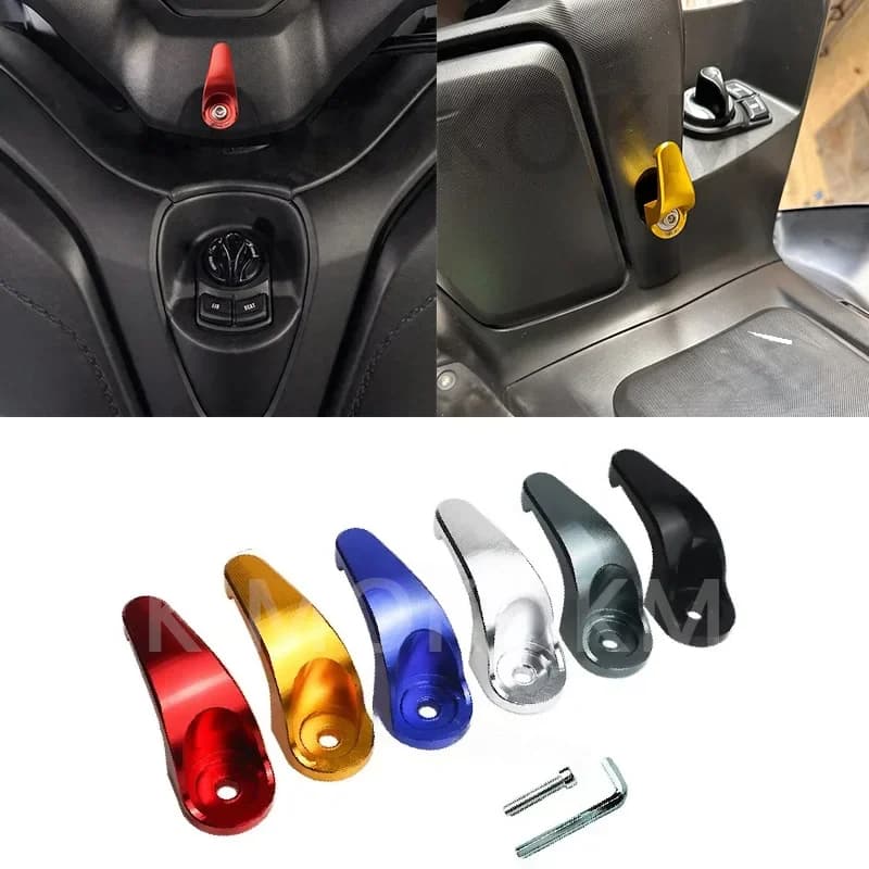 Moto Bagagli Gancio Borsa Gancio Grip Casco Supporto Per YAMAHA XMAX 400 300 250 125 NMAX 125 155 NVX 155 Aerox xmax300 nmax150