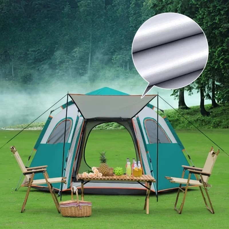 for 3-4 people Large space tent with two doors and four windows Outdoor Automatic tent Quick-opening Camping outdoors suitable