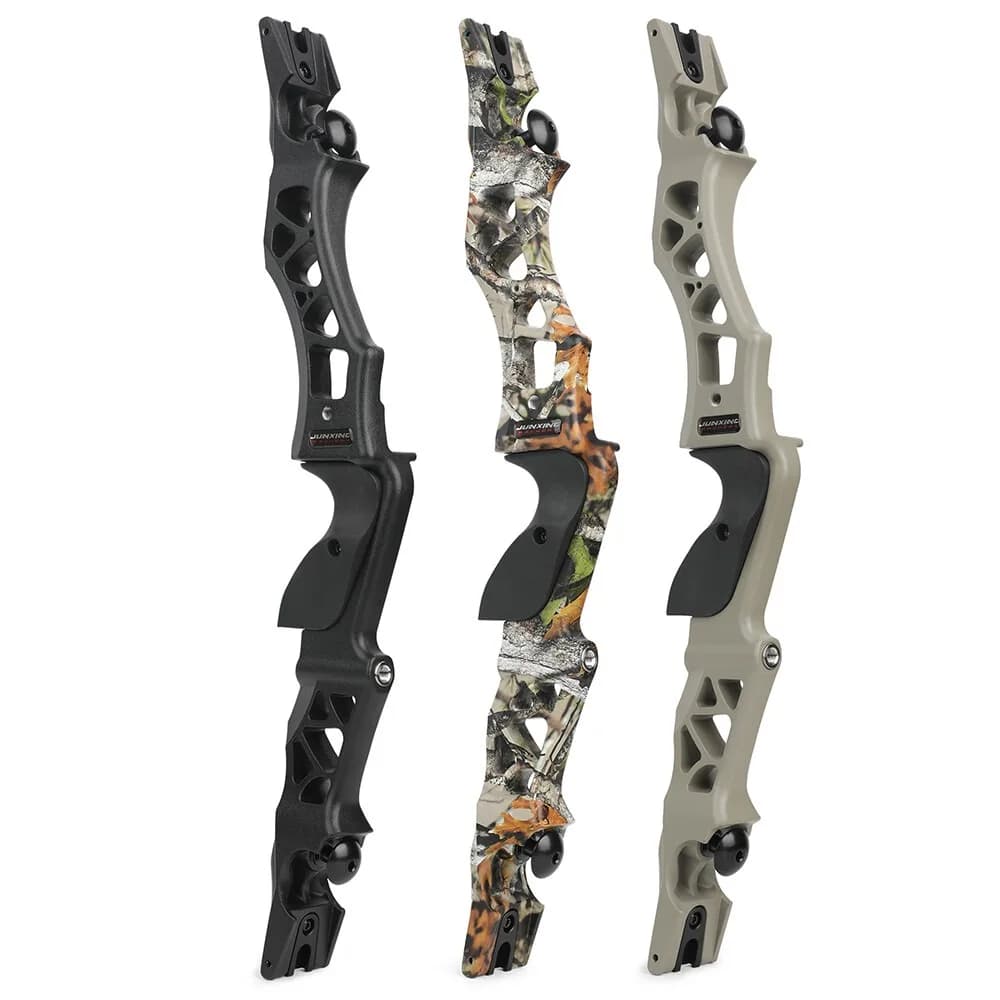 3 colori 21 "ILF lega di alluminio arco ricurvo Riser Takedown maniglia destra tiro con l'arco bersaglio da caccia