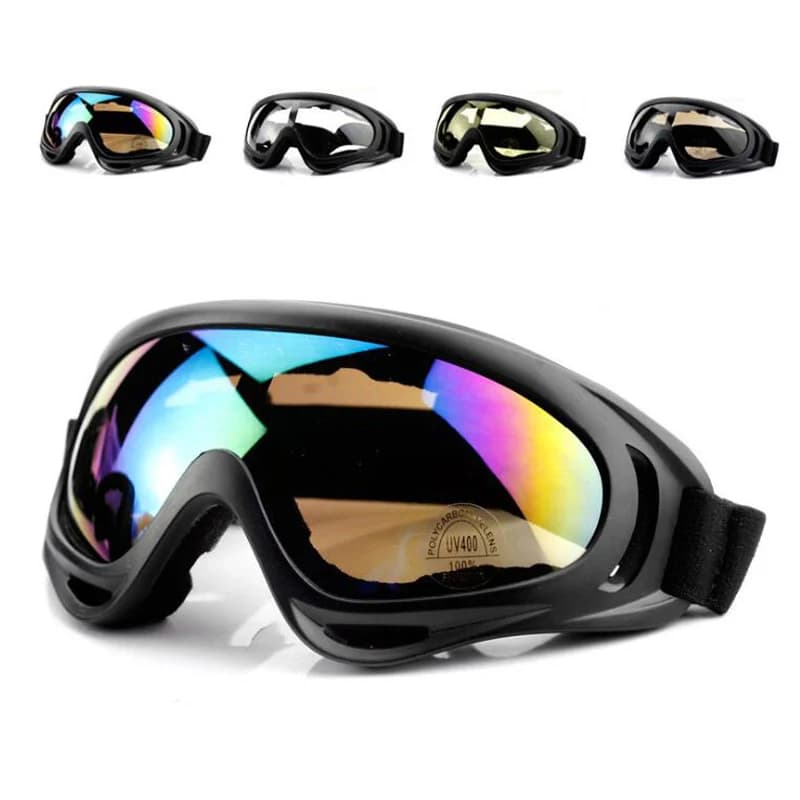 Occhiali da sci da snowboard Occhiali da sci da montagna Motoslitta Occhiali da sport invernali Occhiali da neve Occhiali da sole da ciclismo Maschera da uomo per il sole