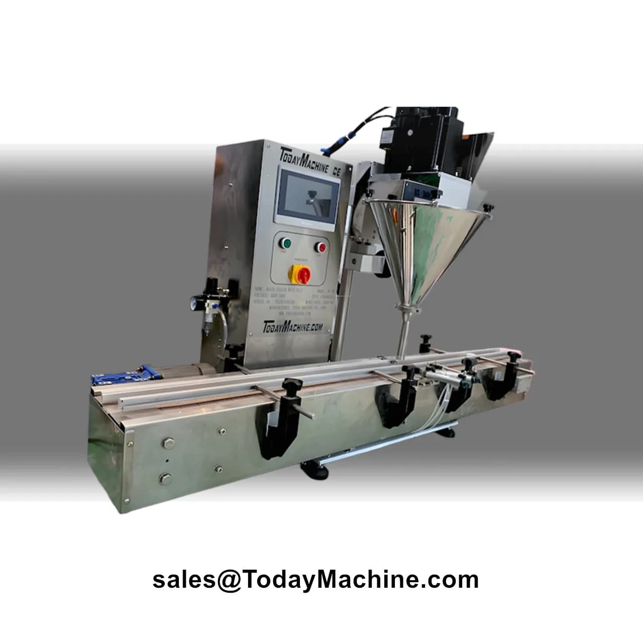 Dry Seasoning Protein Flour Spices Milk Powder Auger Dosing Filling Machine