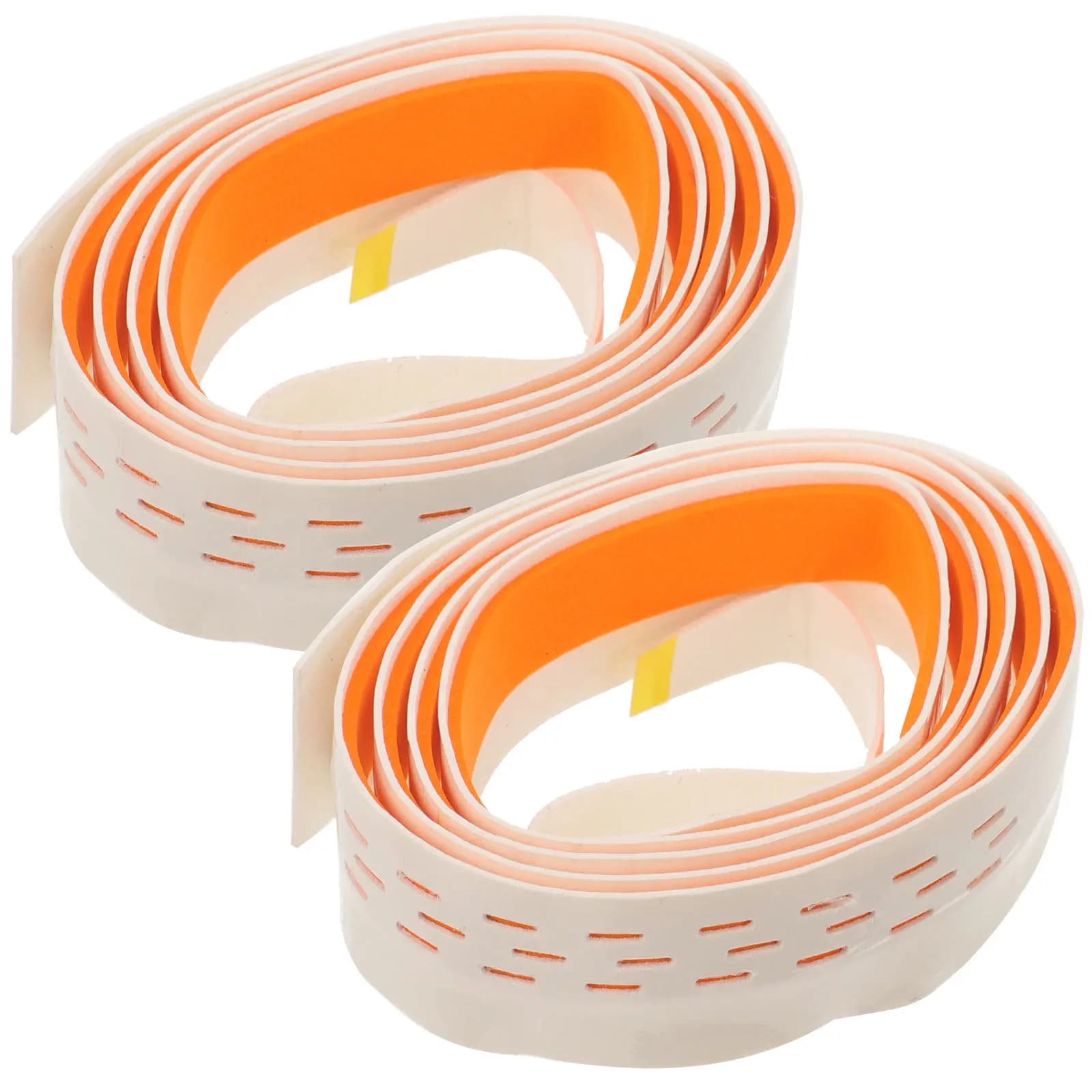 2 Pezzi Nastro Antiscivolo in PU per Racchette da Tennis e Badminton, Overgrip Elastico Assorbente con Colori Vivaci, Fascia Antiscivolo per Impugnatura
