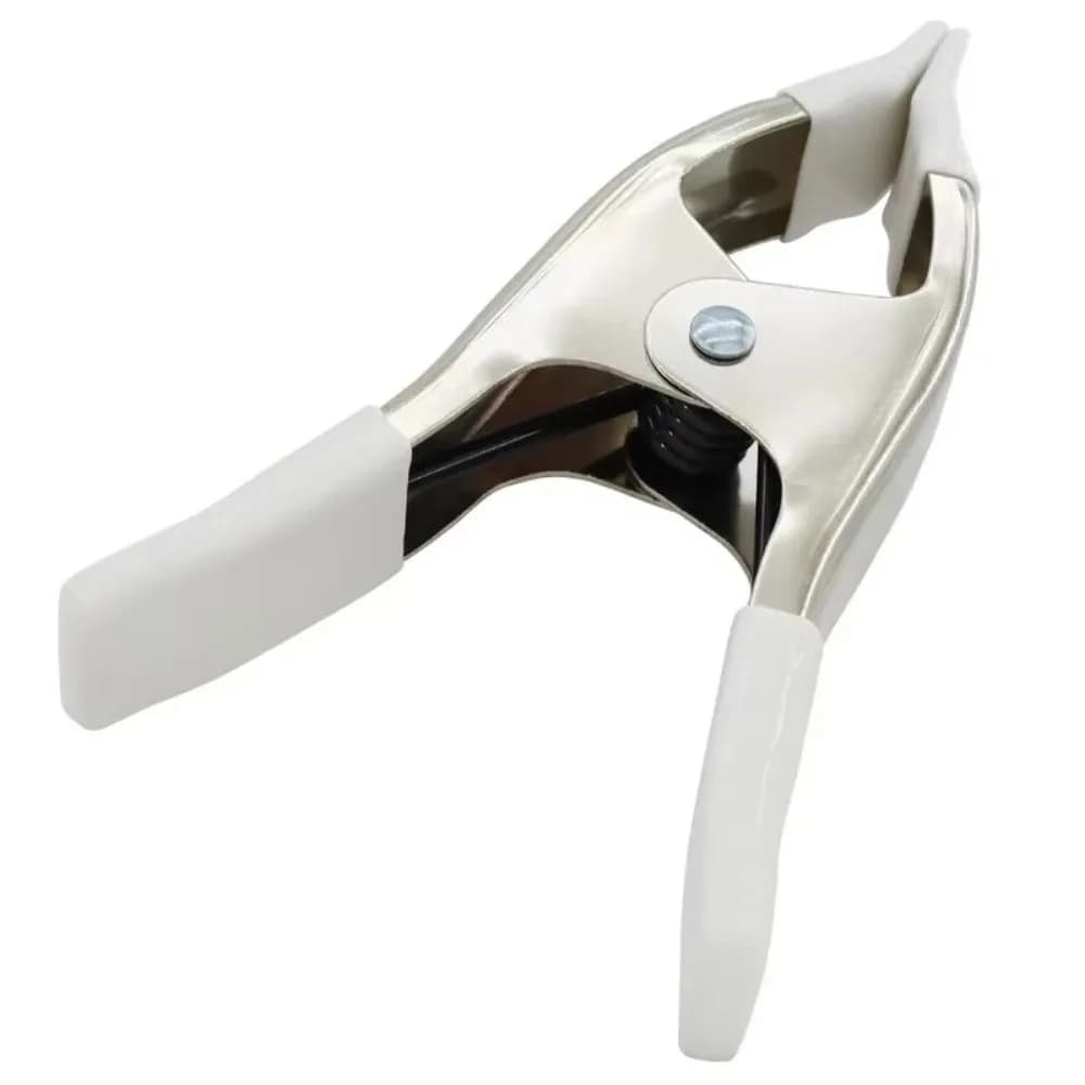 Clip per Abito da Sposa in Metallo 4/6 Pollici a Forma di A, Morsetti Fotografici Multiuso Antiscivolo in Gomma Resistenti per Strascico Abito da Sposa