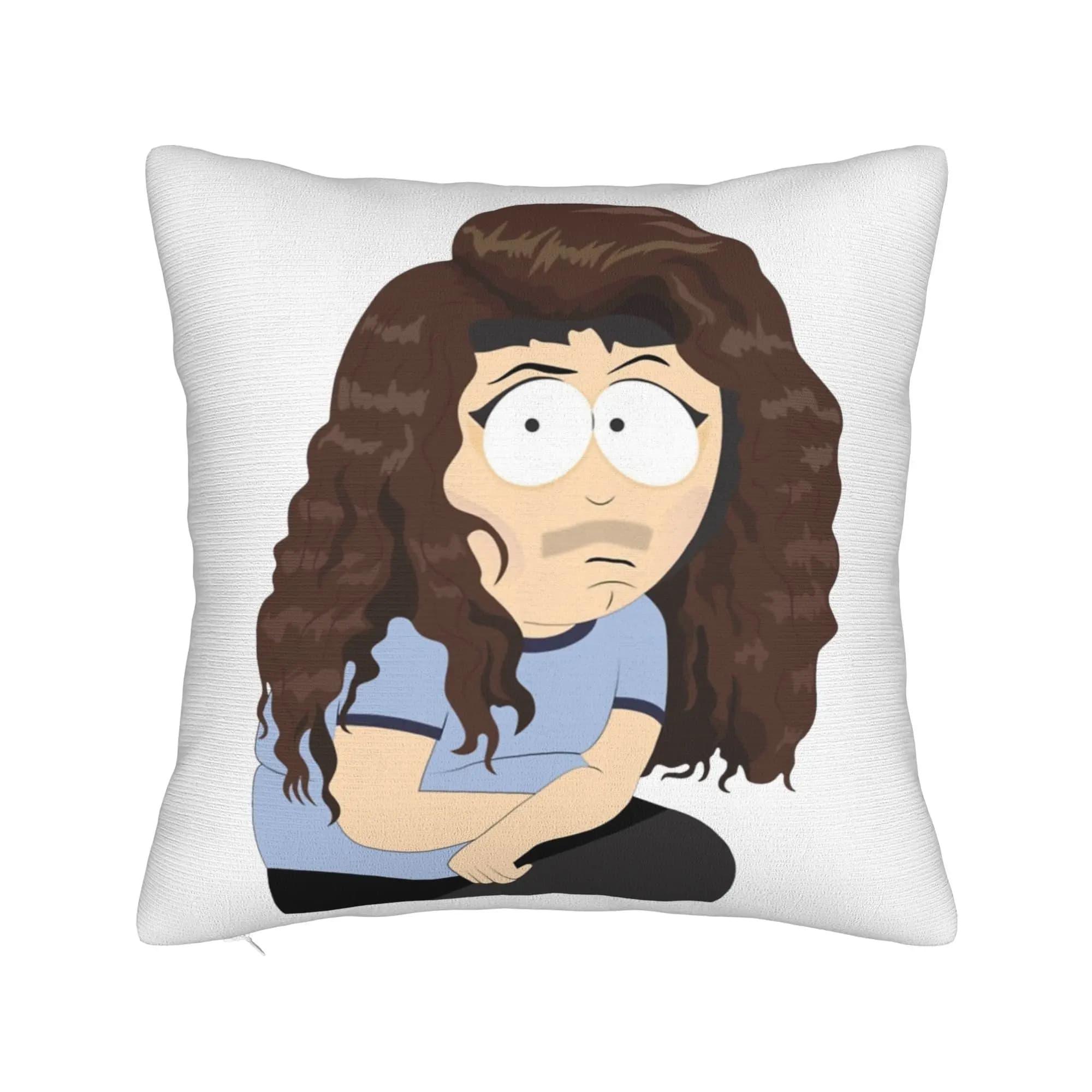 Singer Lorde Souths Parks Pillowcase Soft Fabric Cushion Cover Decoration Pillow Case Cover Sofa Zipper 40*40cm