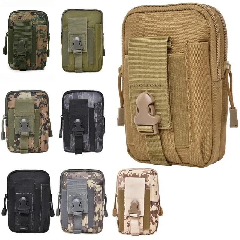 Men's spring bag, small pack for survival tools, ideal for running, traveling, camping, hunting, airsoft and outdoor activities