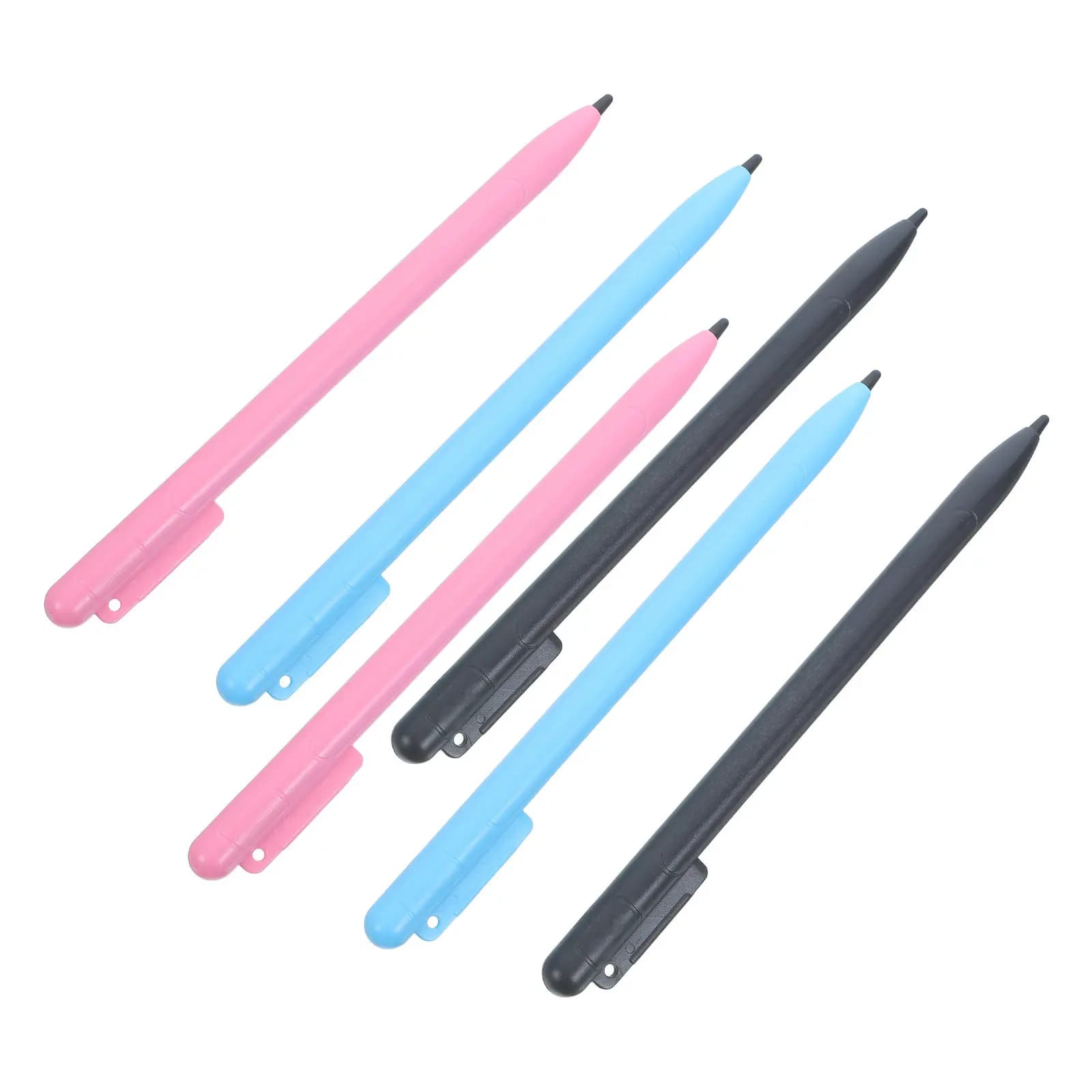 6 penne stilo per tablet LCD, esperienza di scrittura su schermo trasparente, compatibili con la maggior parte dei tavolette LCD per adulti.