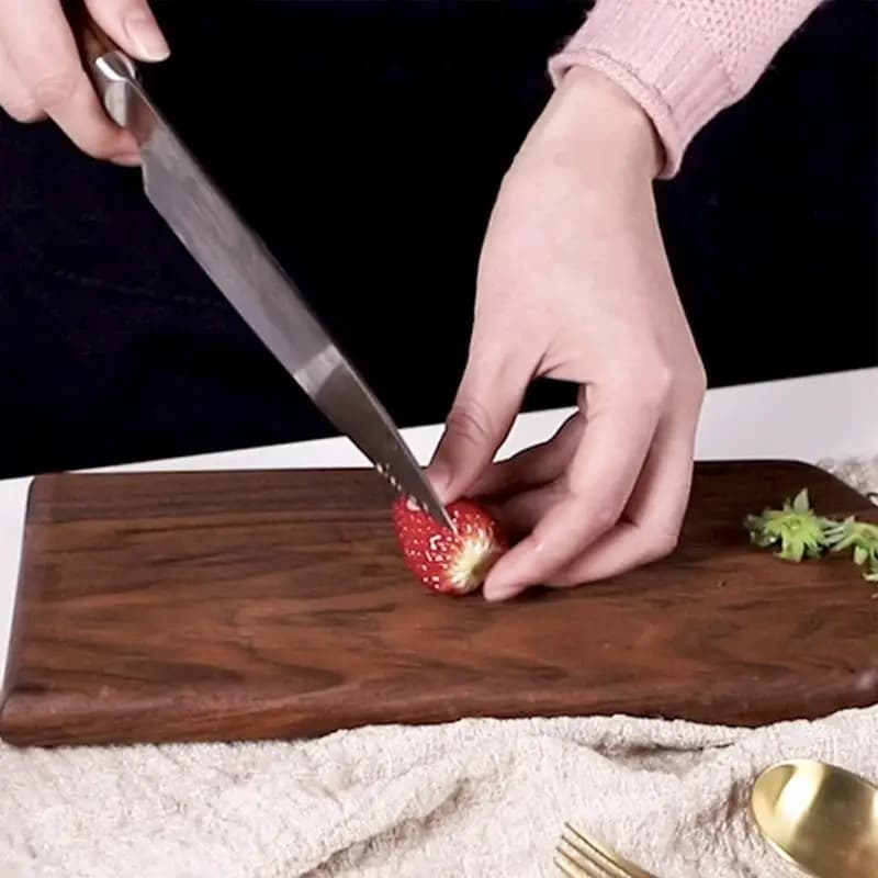 Tagliere per alberi Tagliere per legno Tagliere per macellaio organico Tavola in rovere bianco per cucina per formaggi Frutta Verdura
