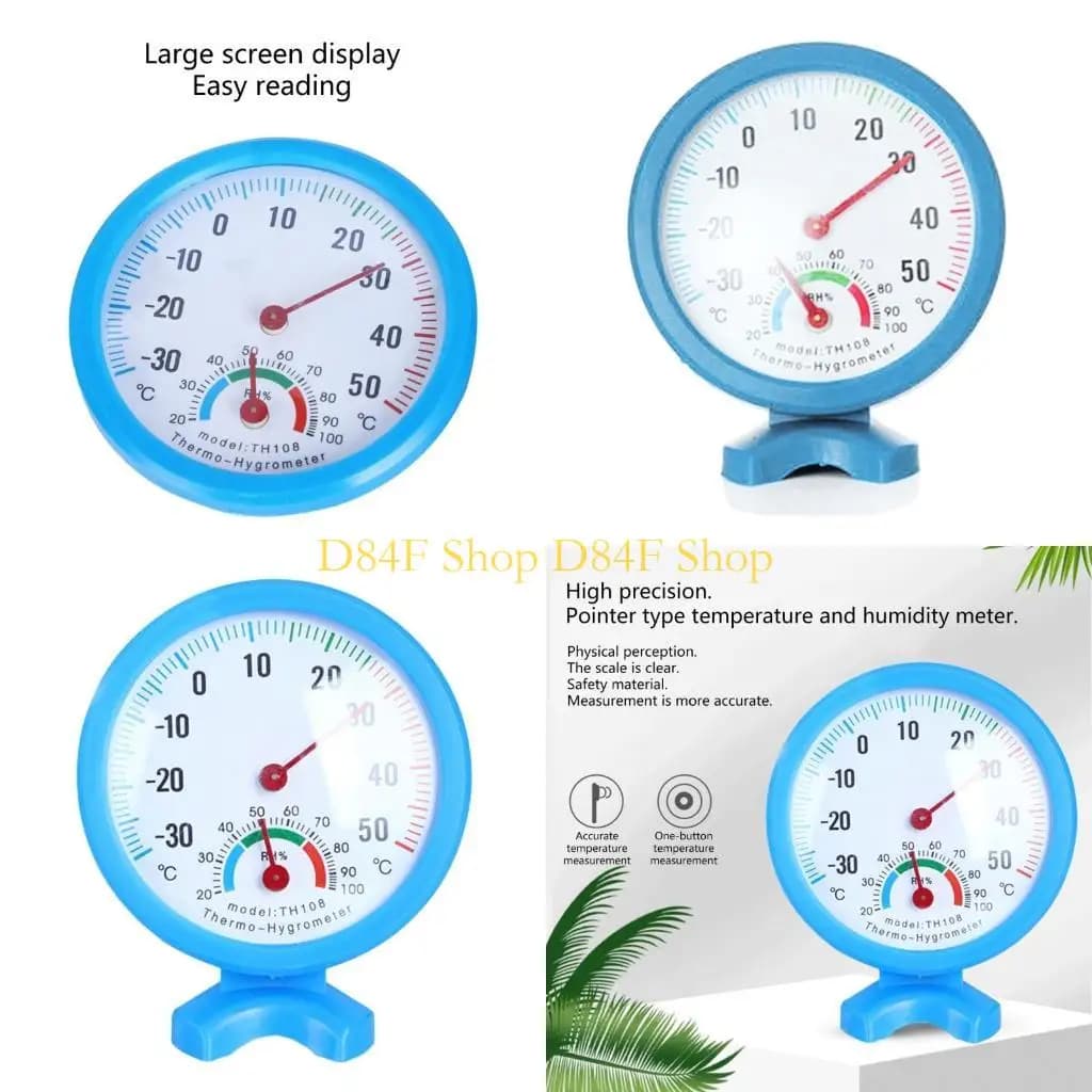 D84F Thermometer Update Igrometer Instruments Temperature Measurement for Home Office Igrometer for Personnel