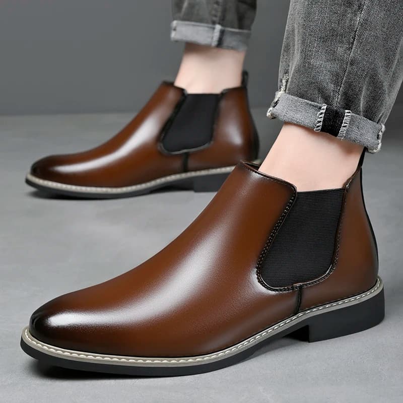 Scarpe casual da uomo in vera pelle di grandi dimensioni 38-48, scarpe formali per banchetti per anziani, nuovi mocassini primaverili ed estivi